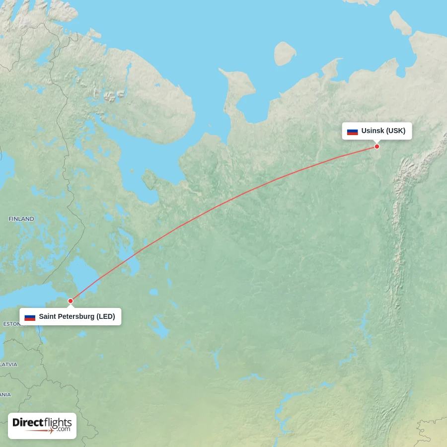 LED - USK route map