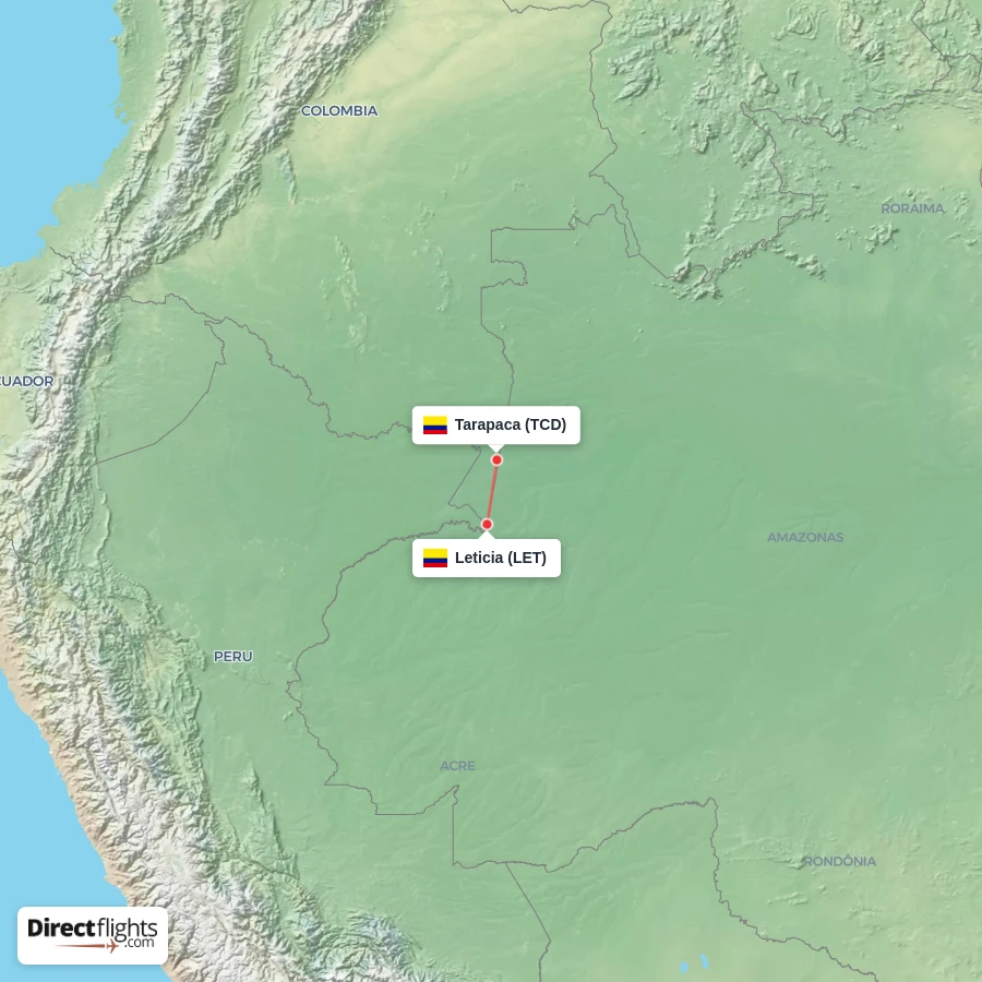 LET - TCD route map