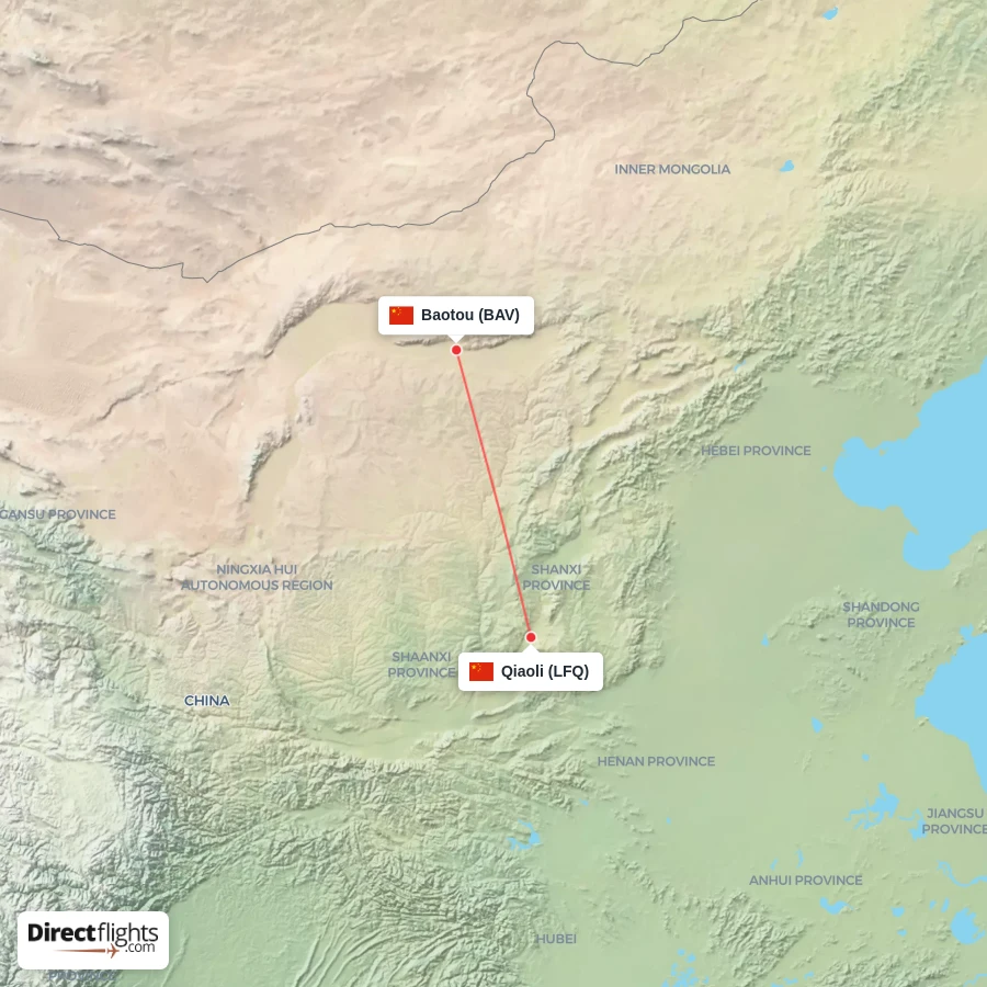 LFQ - BAV route map