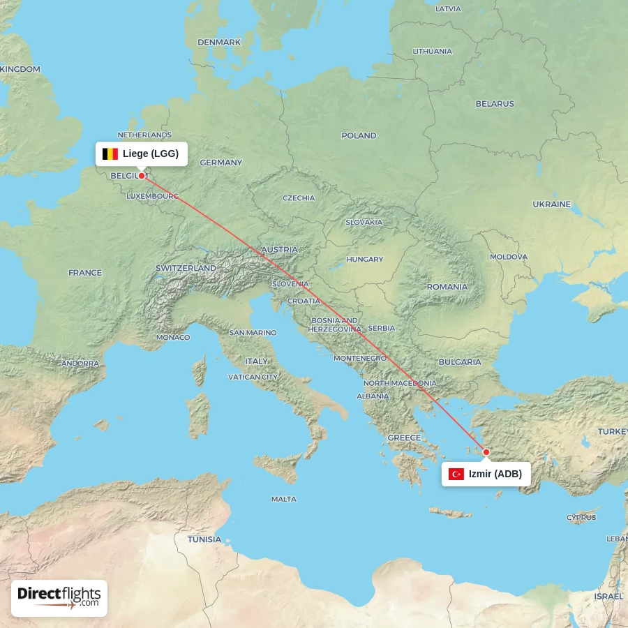 LGG - ADB route map
