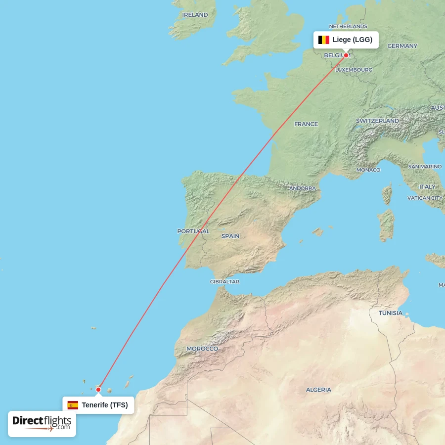 LGG - TFS route map