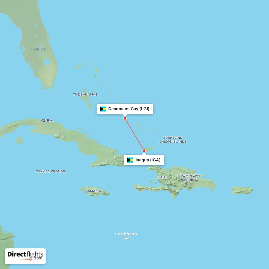 LGI - IGA route map