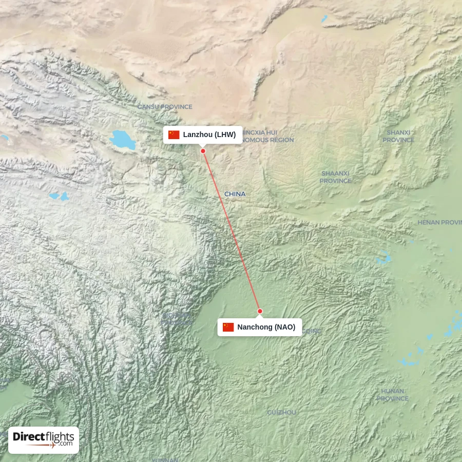 LHW - NAO route map
