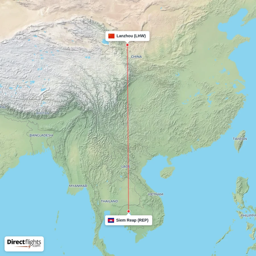 LHW - REP route map