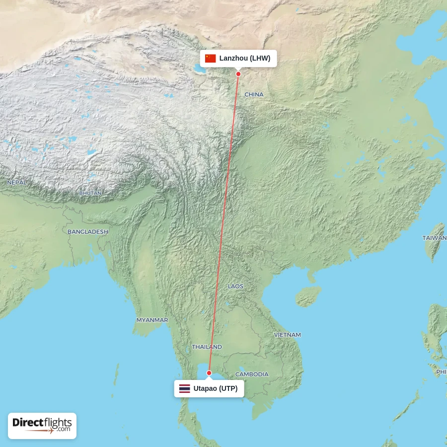 LHW - UTP route map