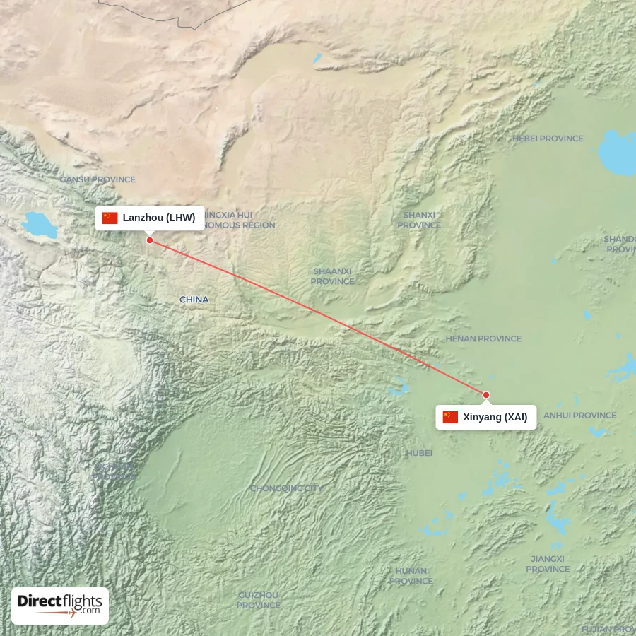 LHW - XAI route map