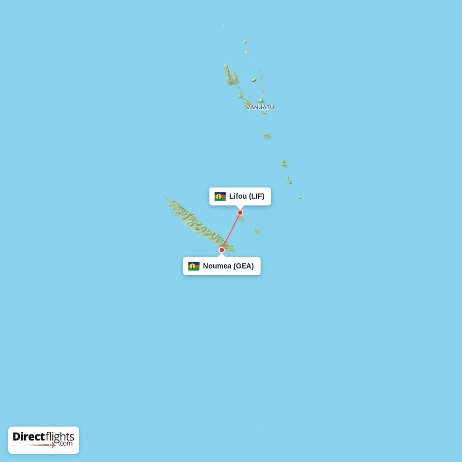 LIF - GEA route map