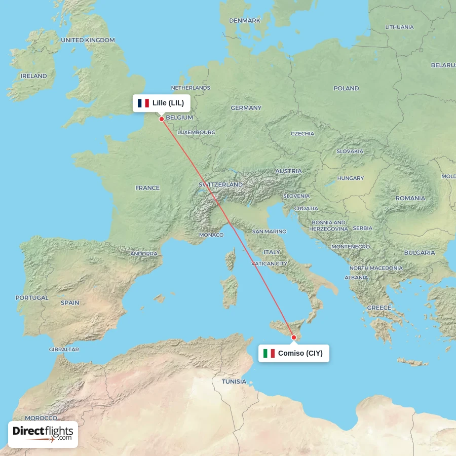 LIL - CIY route map
