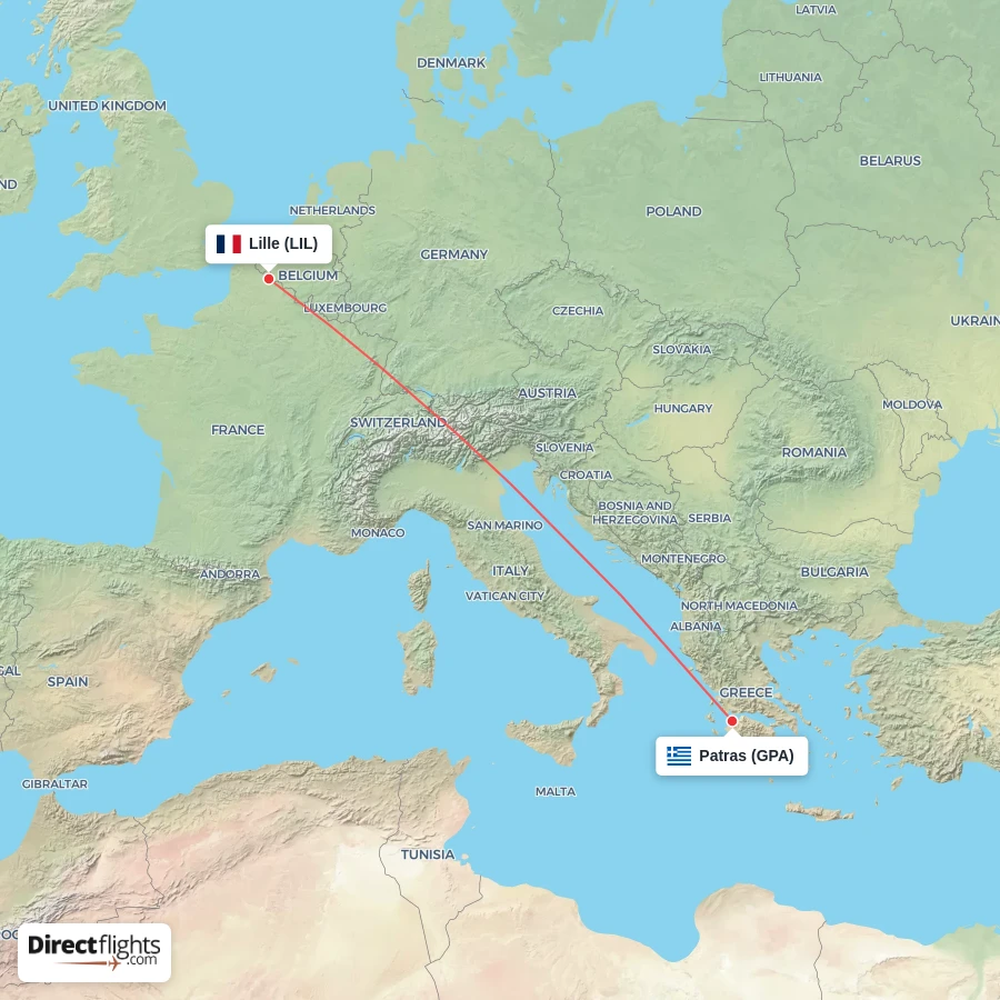 LIL - GPA route map