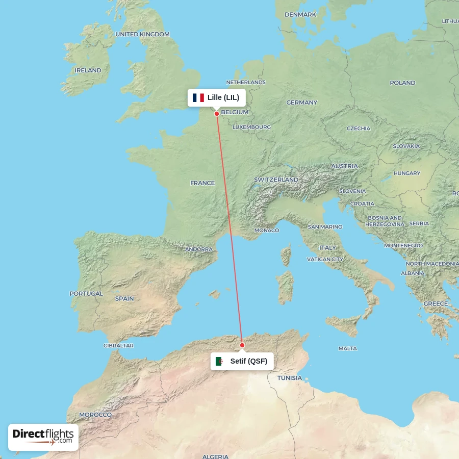 LIL - QSF route map