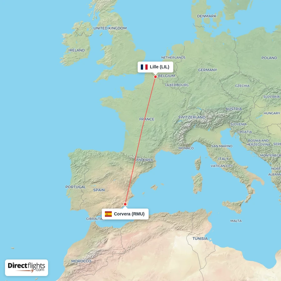 LIL - RMU route map