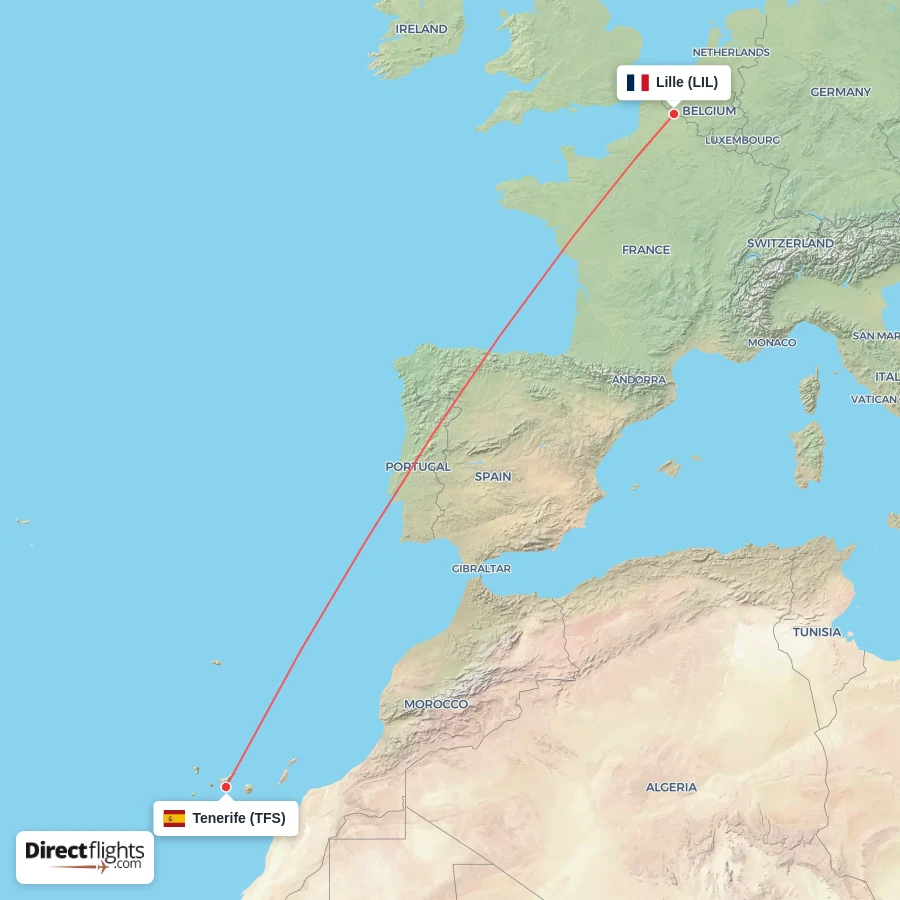 LIL - TFS route map