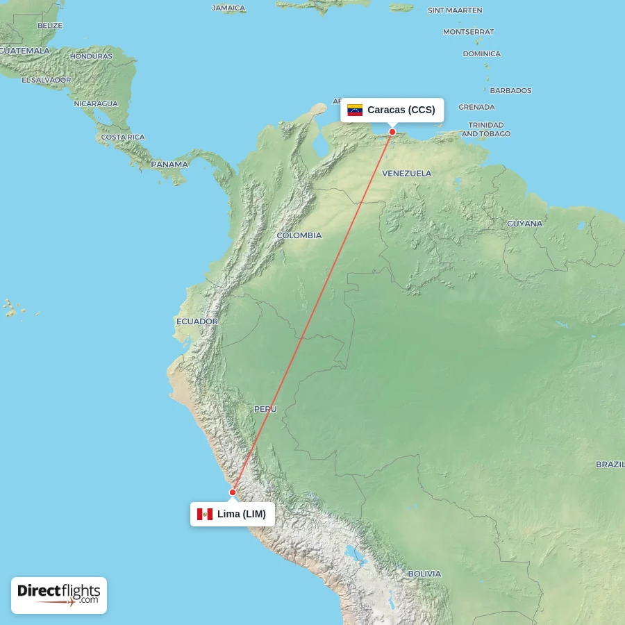 LIM - CCS route map