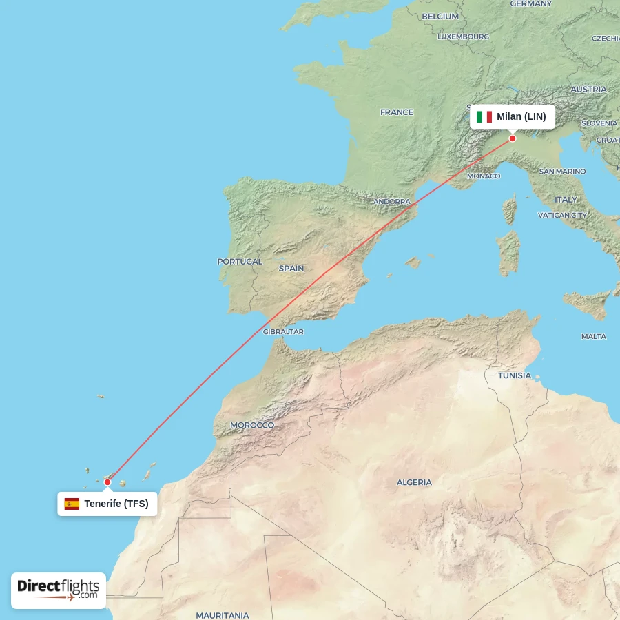 LIN - TFS route map