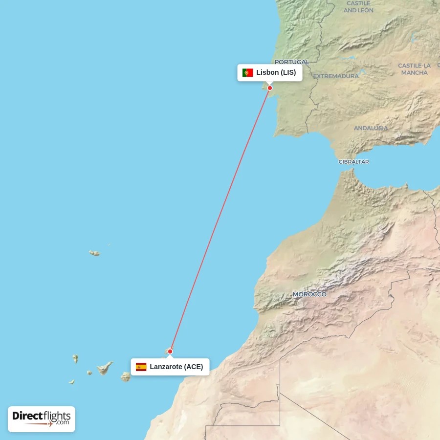 LIS - ACE route map