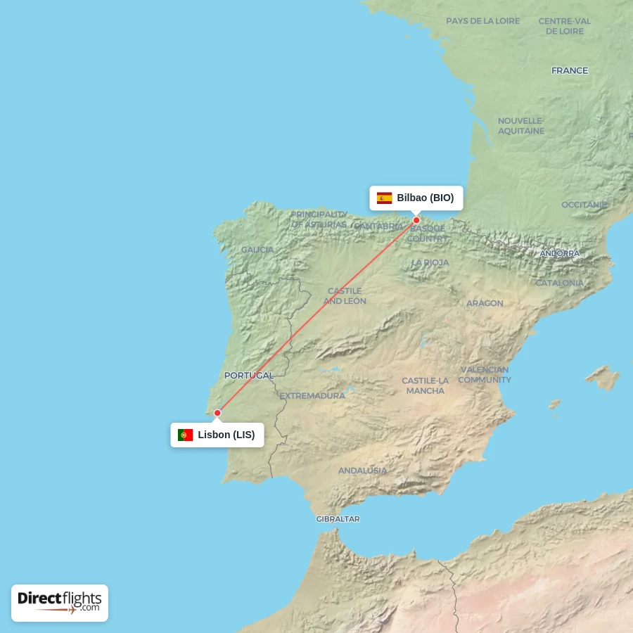 LIS - BIO route map