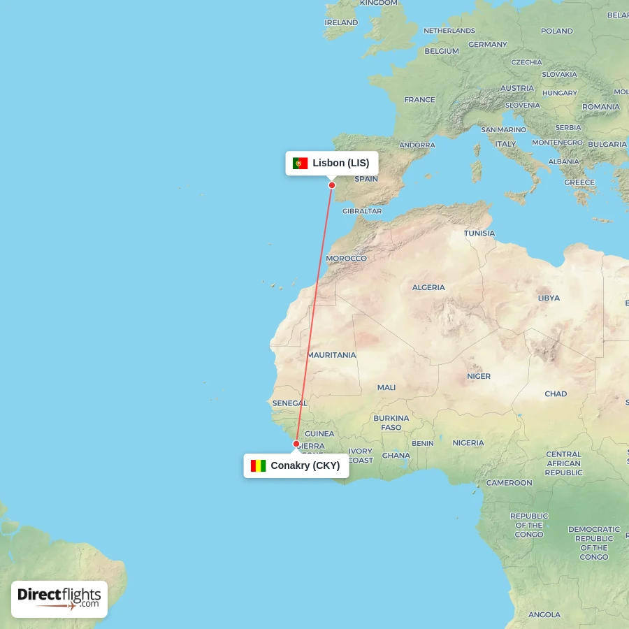 LIS - CKY route map