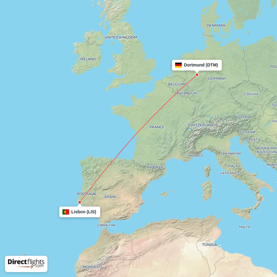 LIS - DTM route map