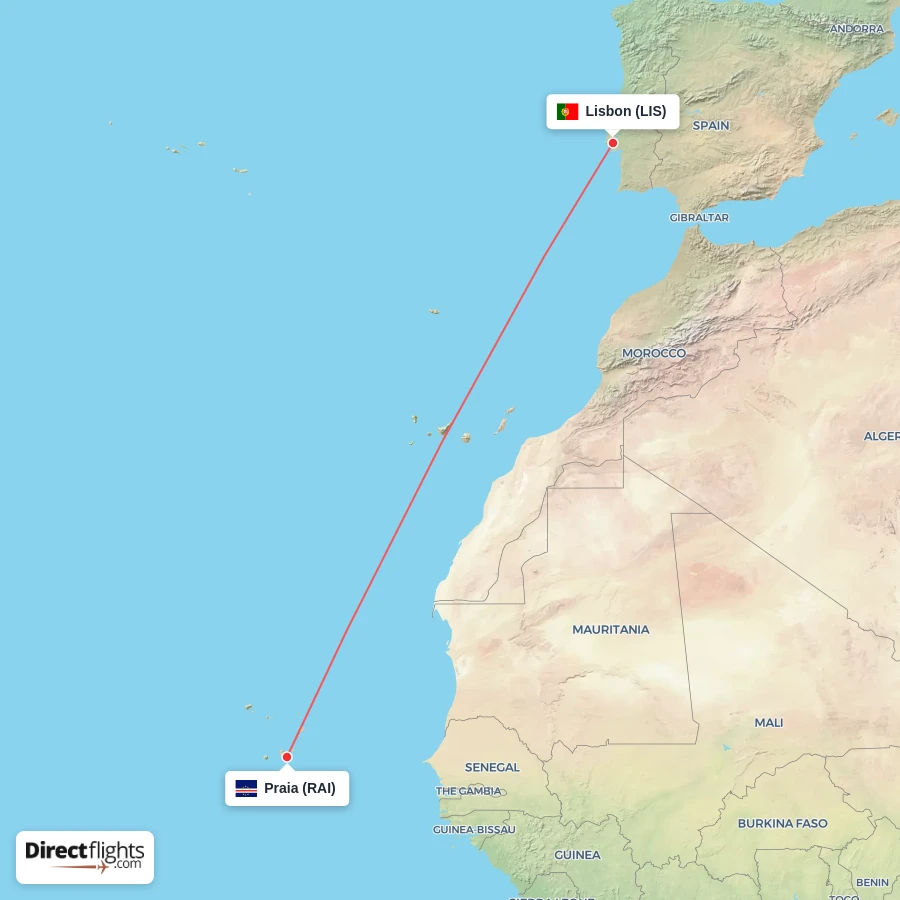 LIS - RAI route map