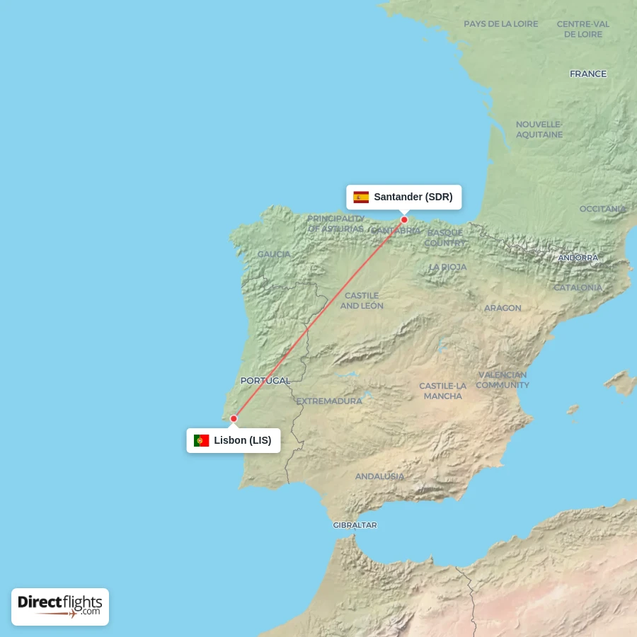 LIS - SDR route map