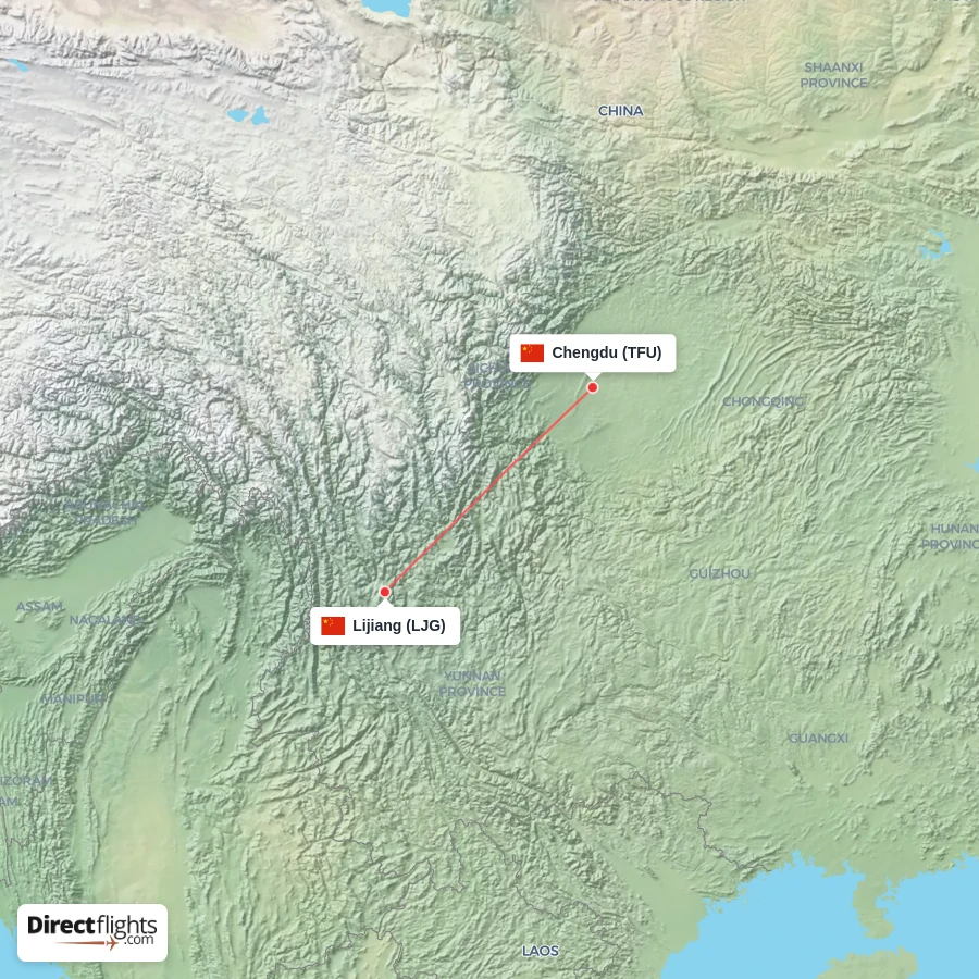 LJG - TFU route map
