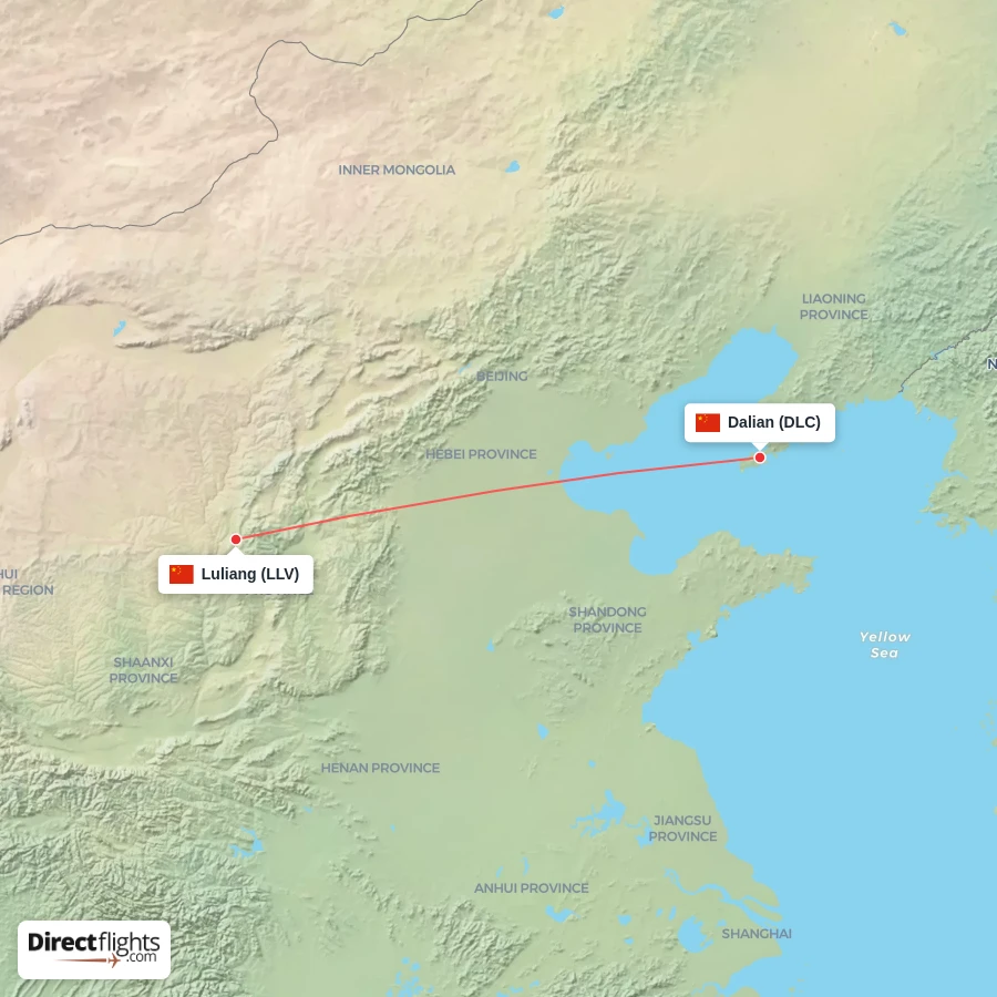 LLV - DLC route map