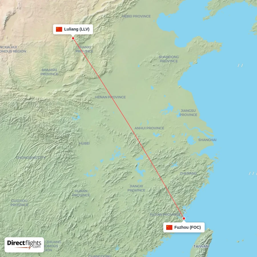 LLV - FOC route map