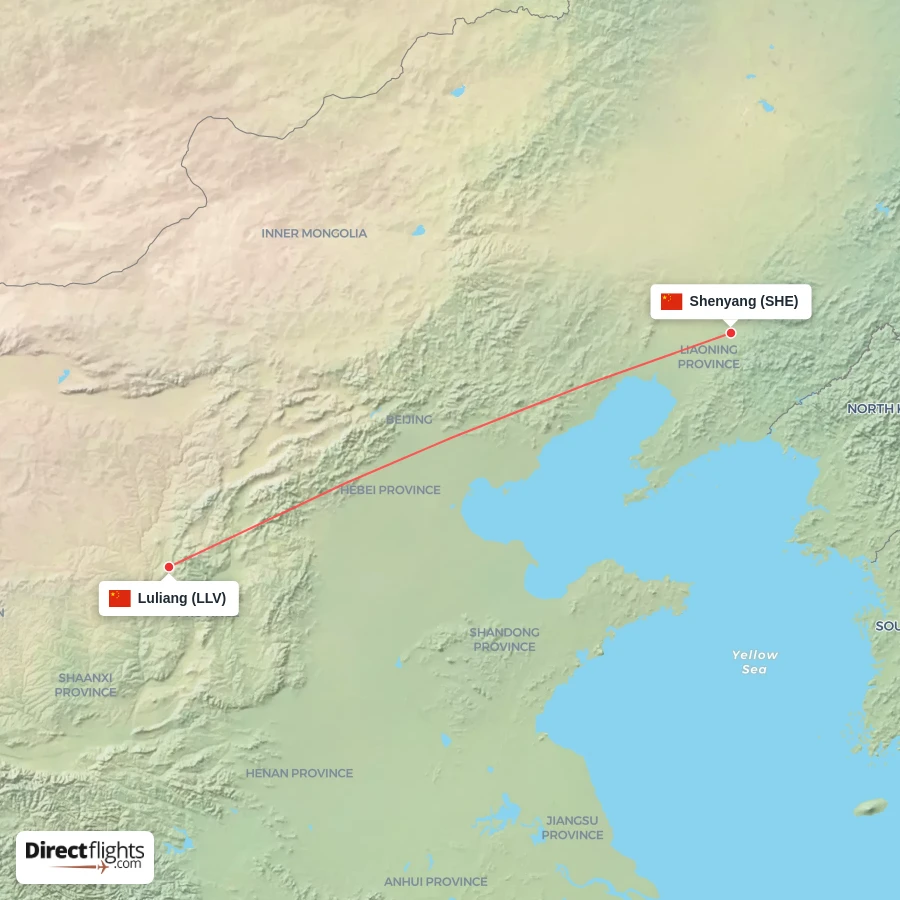 LLV - SHE route map