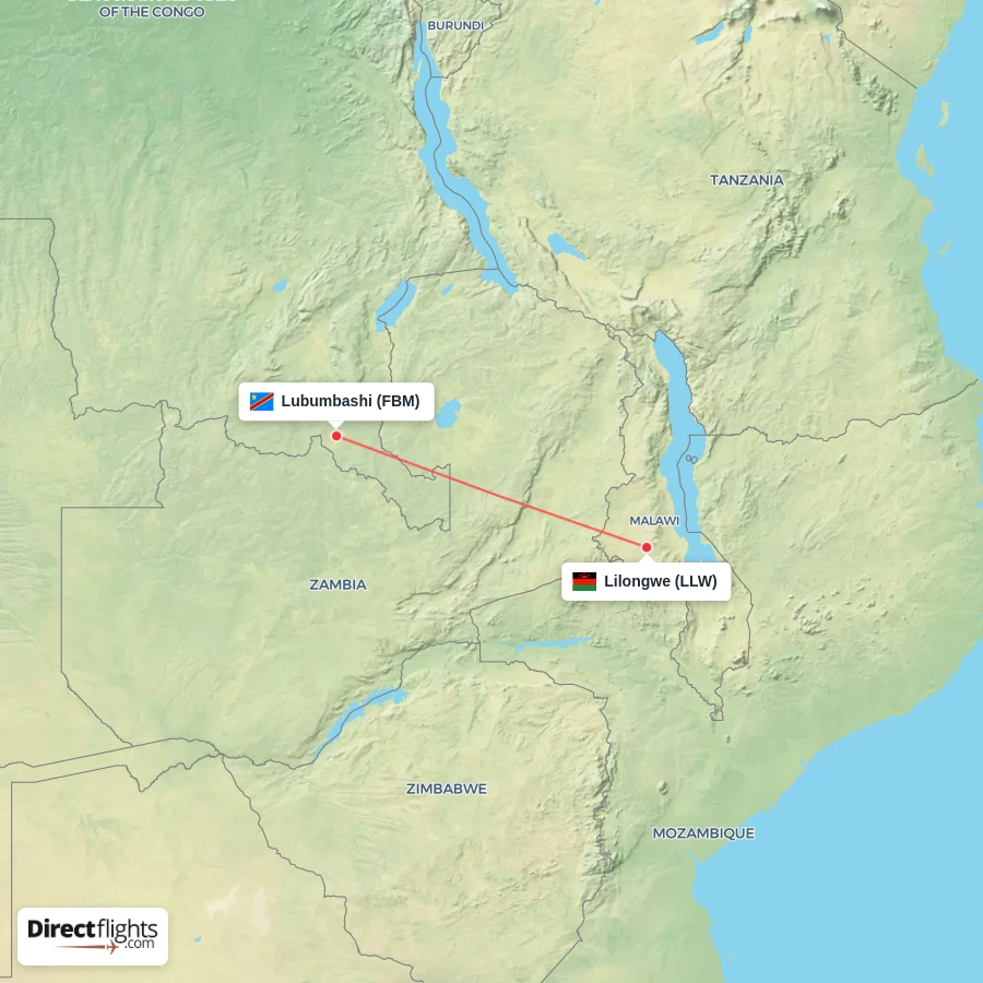 LLW - FBM route map
