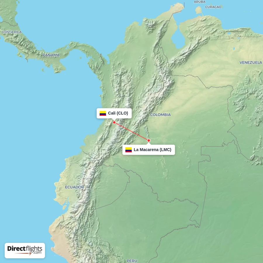 LMC - CLO route map