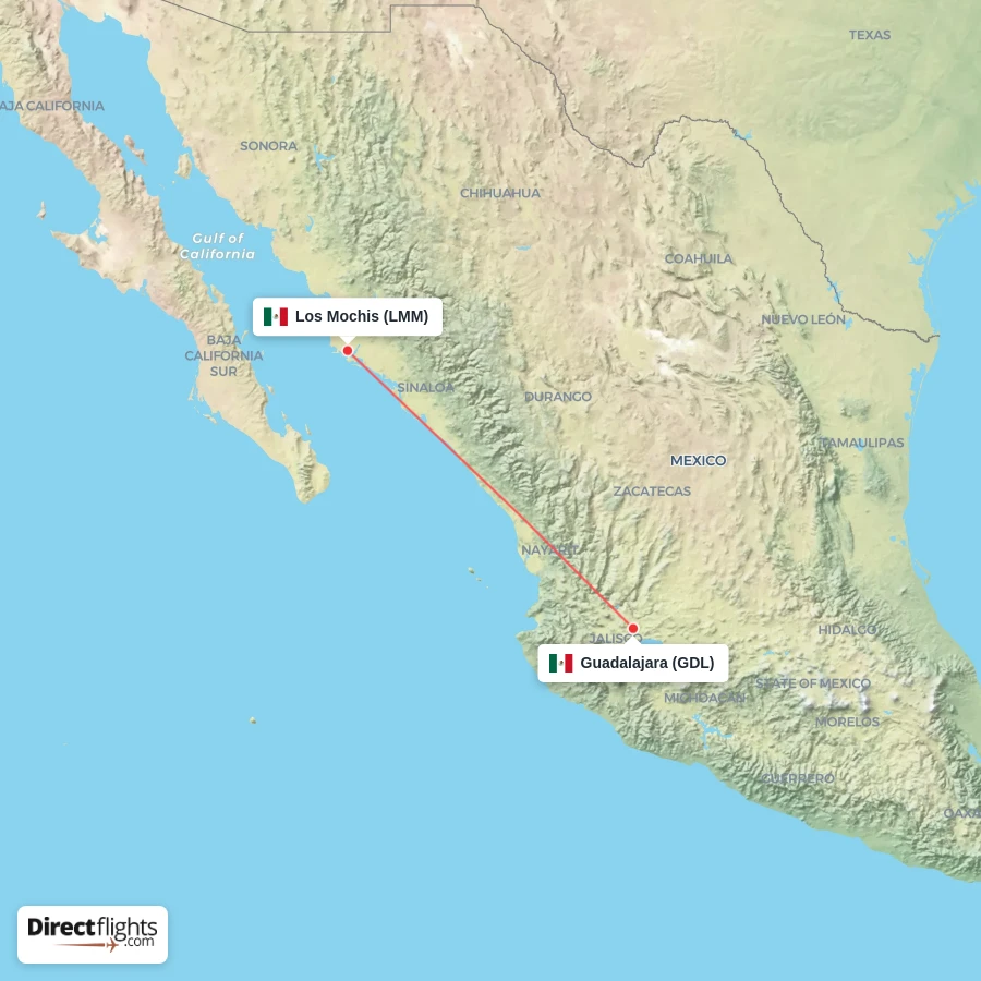 LMM - GDL route map