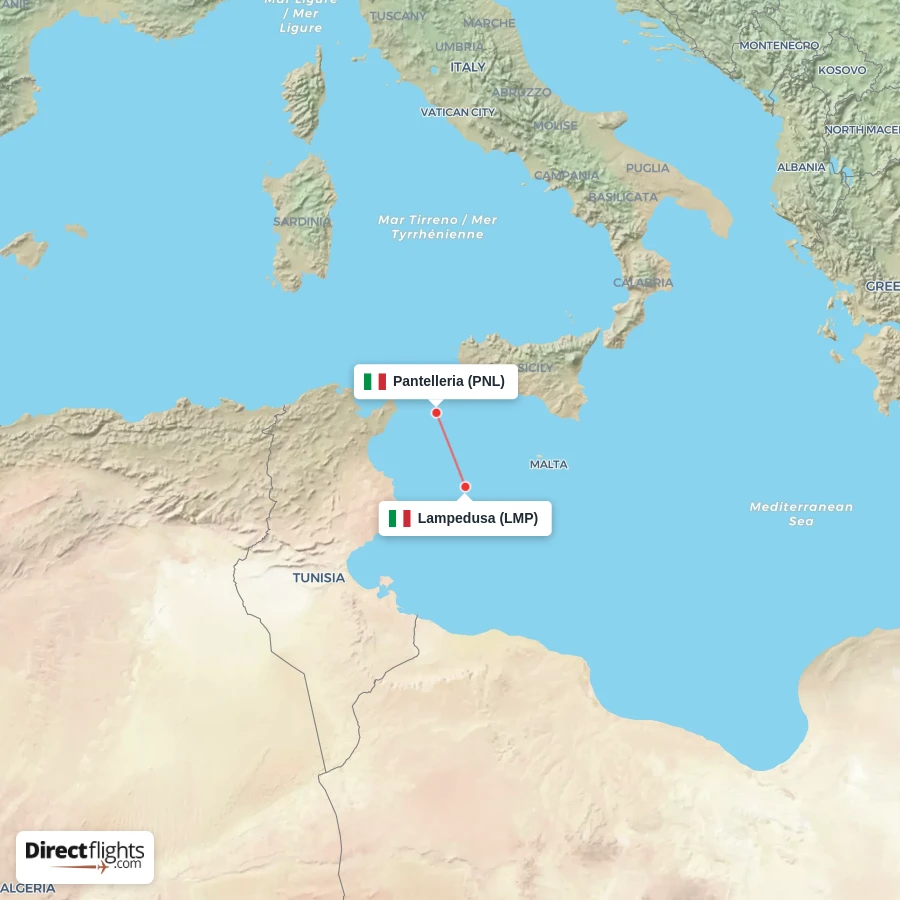 LMP - PNL route map