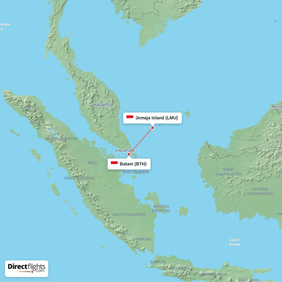 LMU - BTH route map