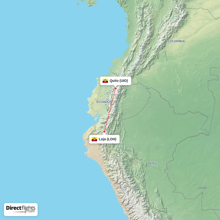 LOH - UIO route map