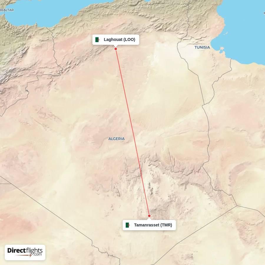 LOO - TMR route map
