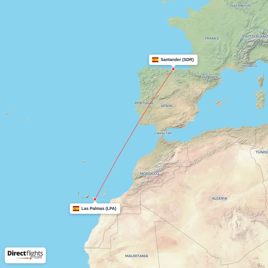 LPA - SDR route map