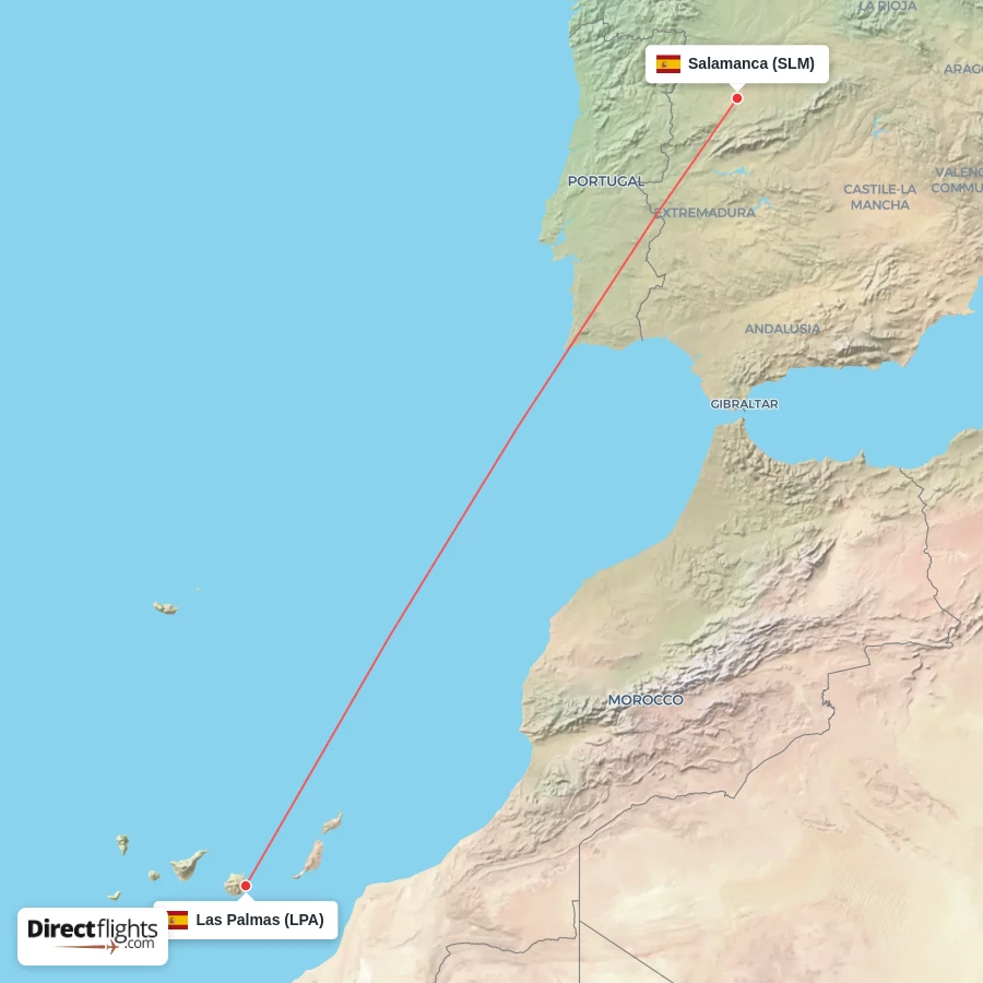 LPA - SLM route map