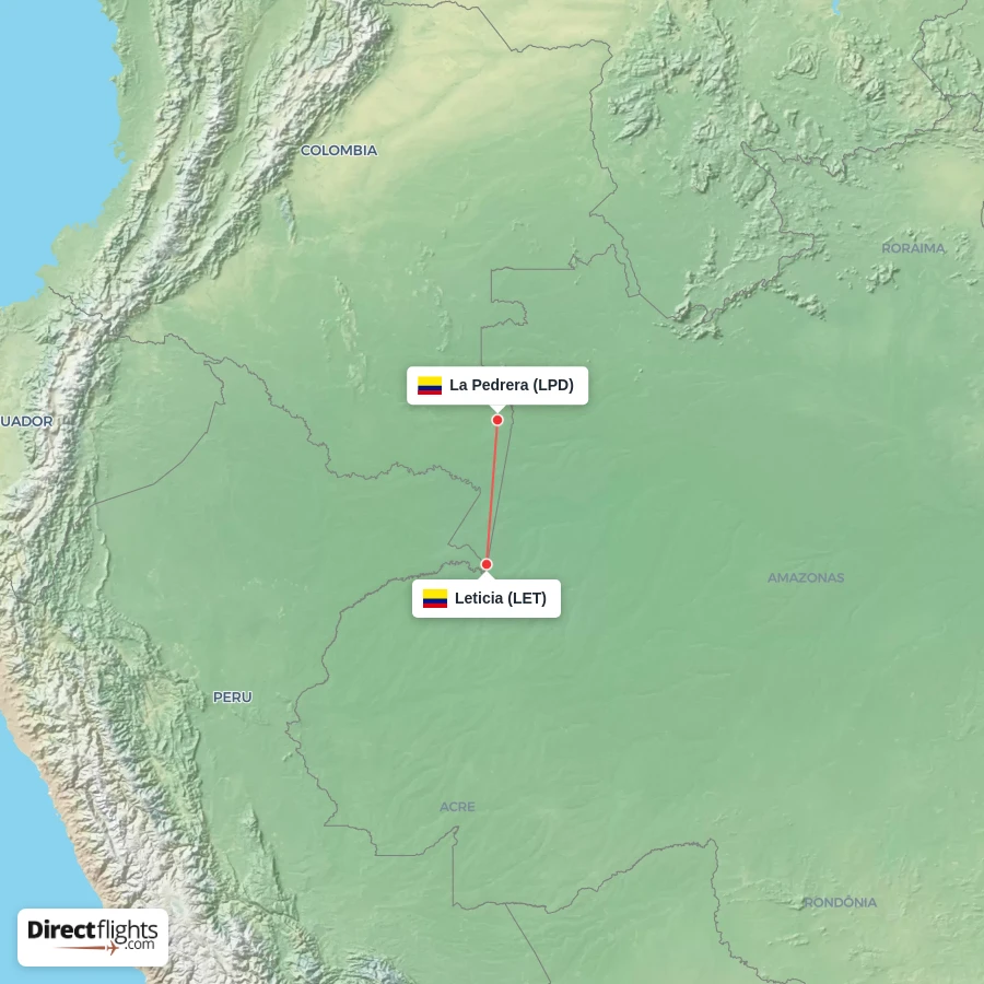 LPD - LET route map