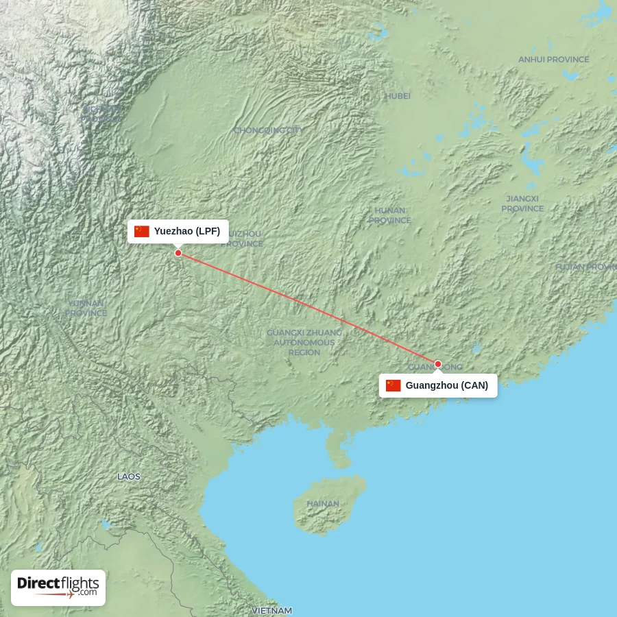 LPF - CAN route map