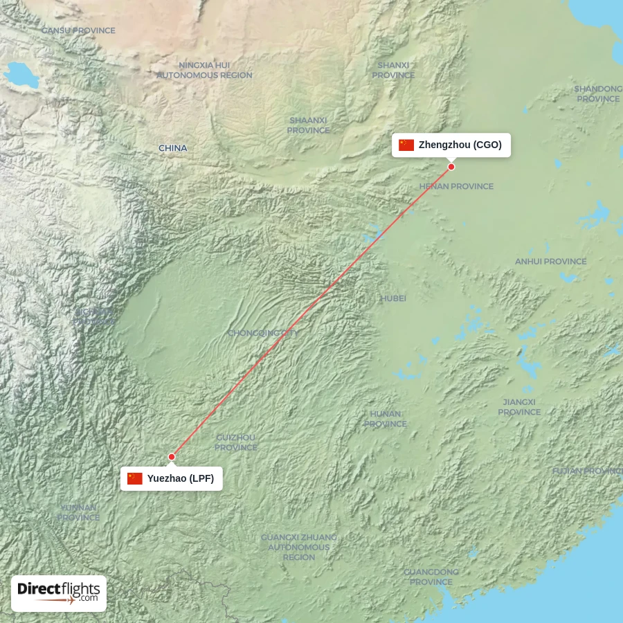 LPF - CGO route map