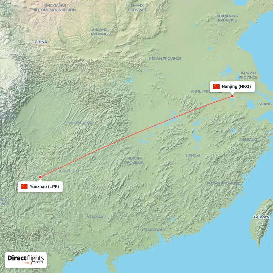 LPF - NKG route map