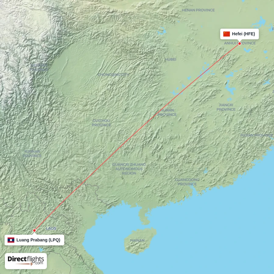LPQ - HFE route map