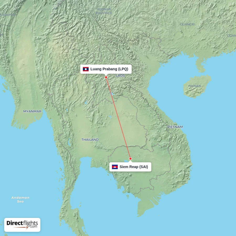 LPQ - SAI route map
