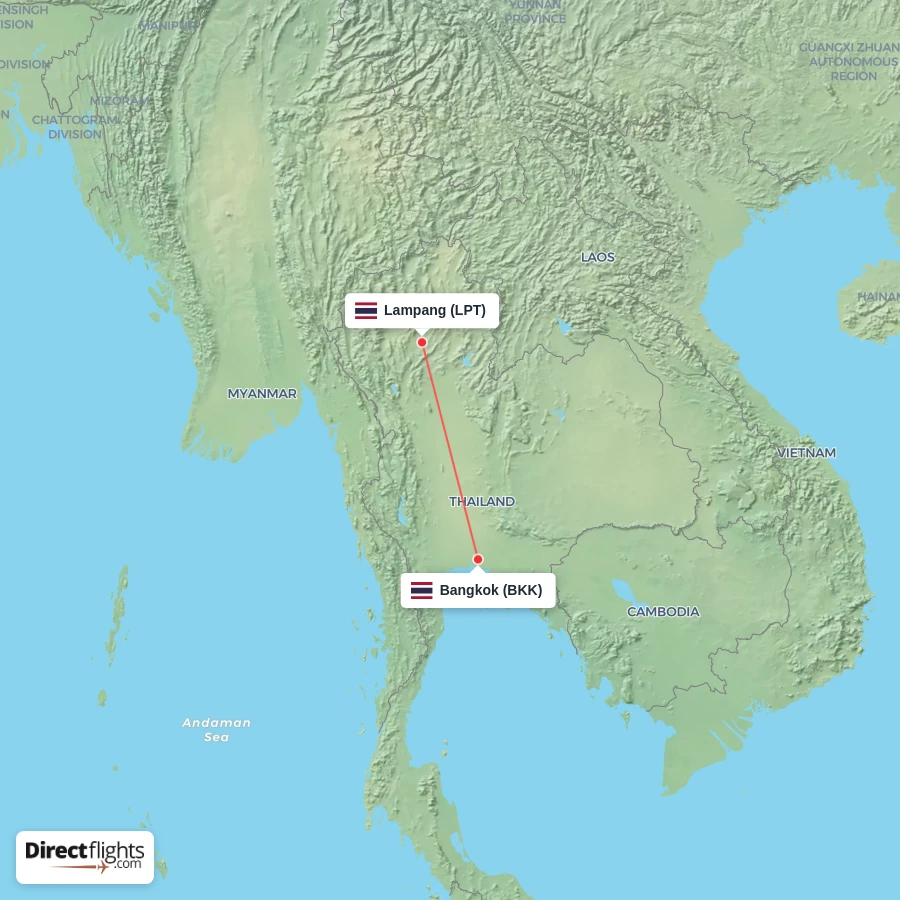 LPT - BKK route map
