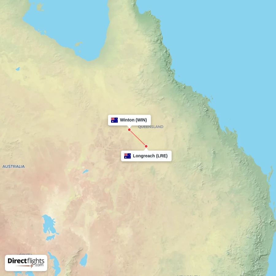 LRE - WIN route map