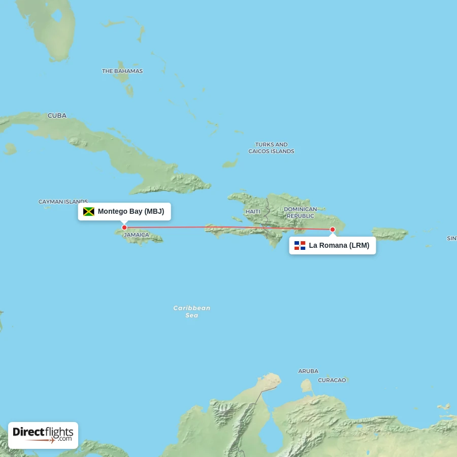 LRM - MBJ route map