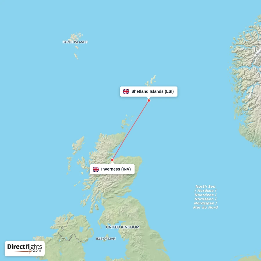LSI - INV route map