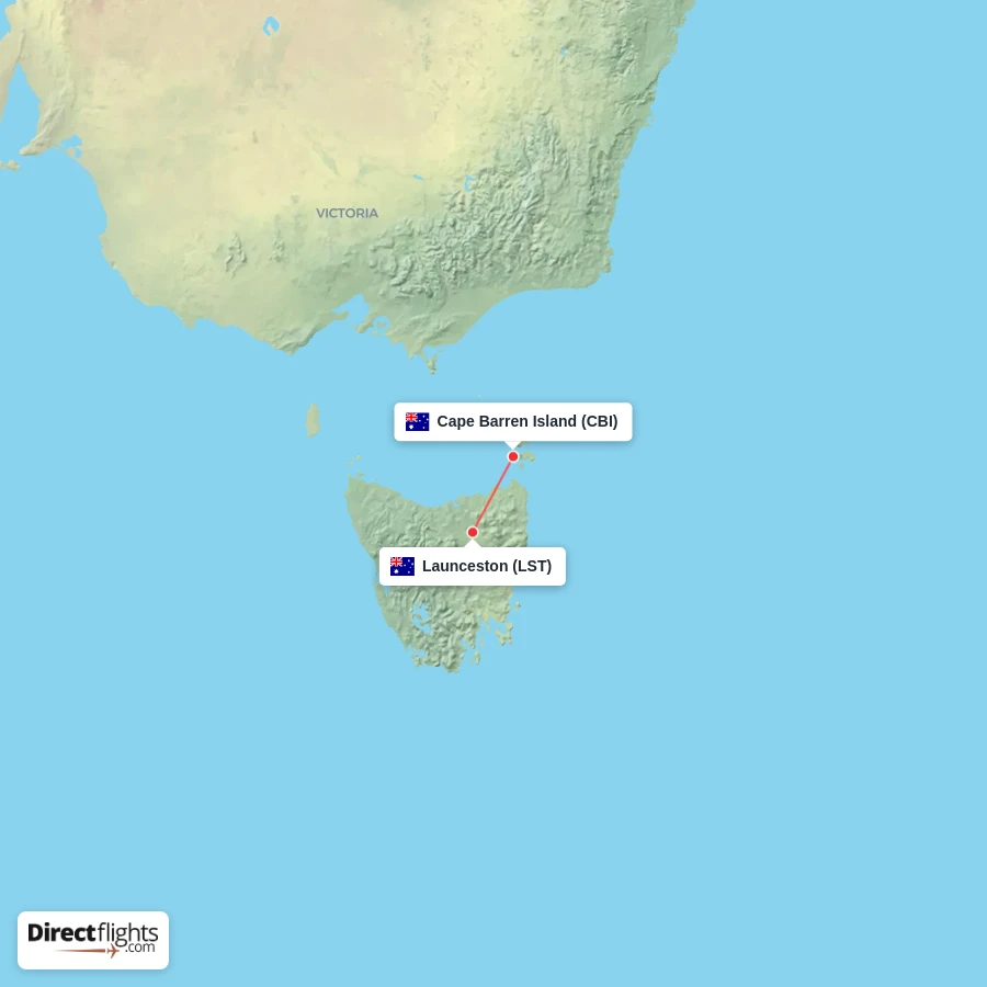LST - CBI route map