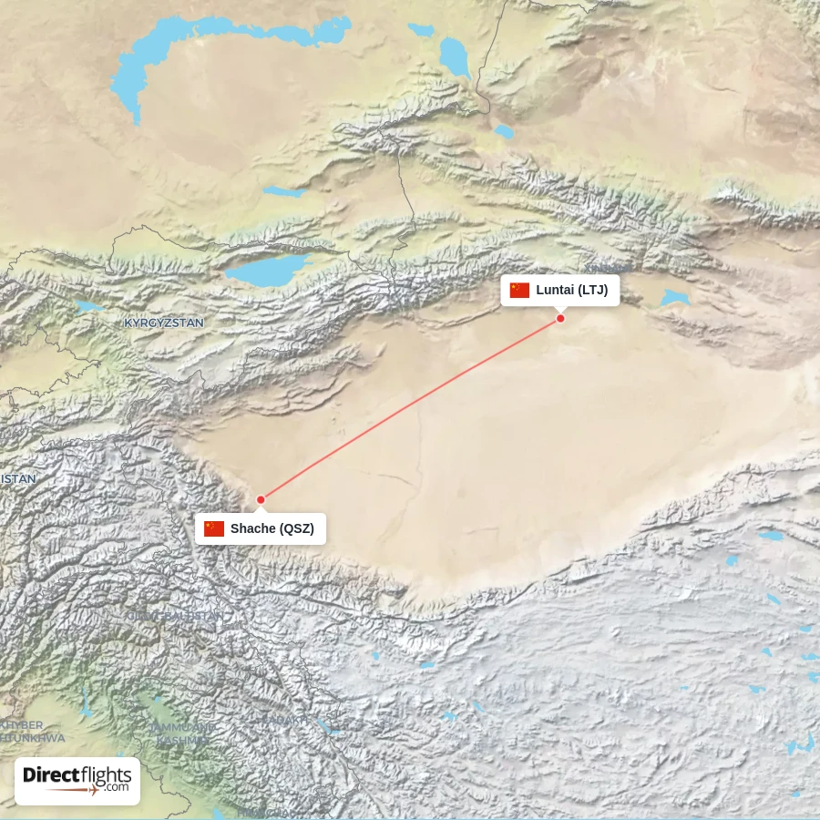 LTJ - QSZ route map