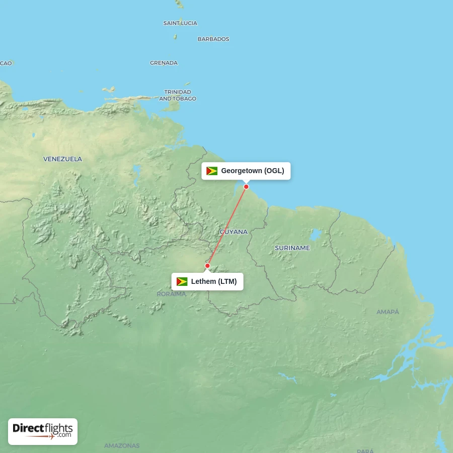 LTM - OGL route map